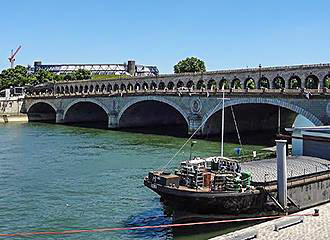 Pont de Bercy north west facade