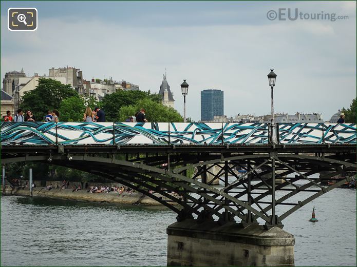 Paris Bridge of Love before and after photos