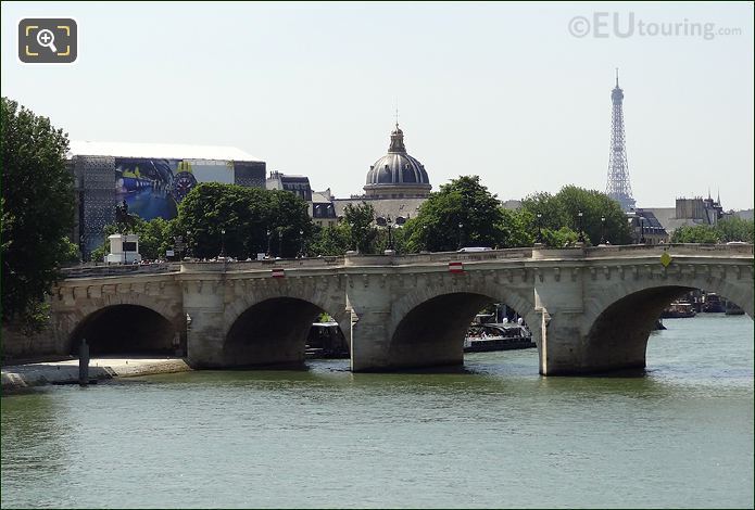 View of Pont Neuf over River Seine