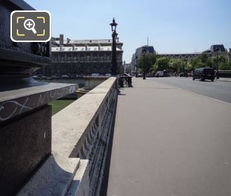 Pont Notre-Dame pedestrian path