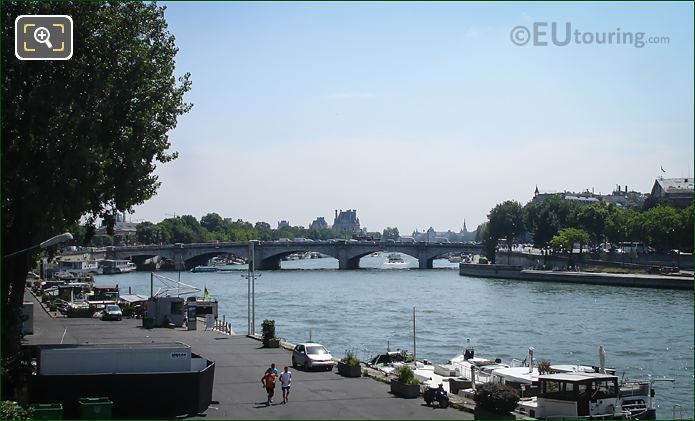 Port des Champs Elysees along the River Seine