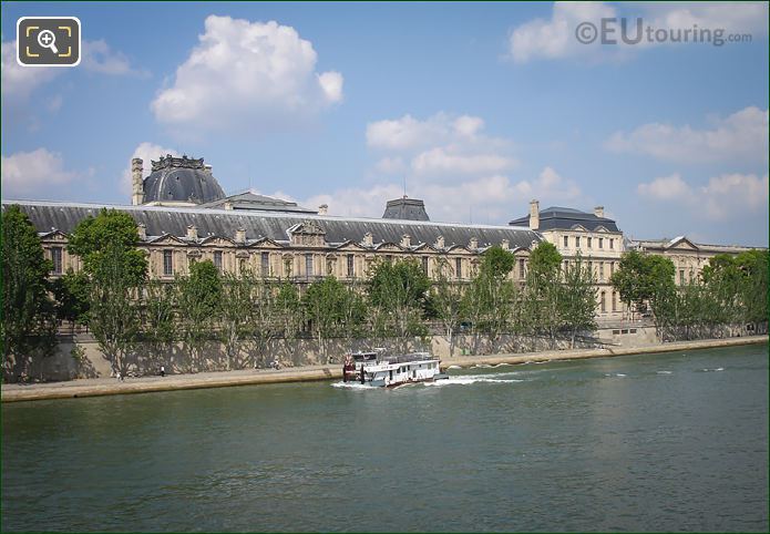 River Seine and Quai Francois Mitterrand