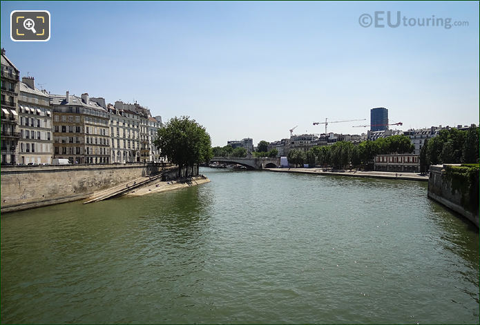 River Seine and Quai d'Orleans