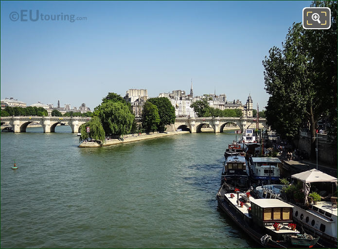 River Seine and Pont Neuf Paris