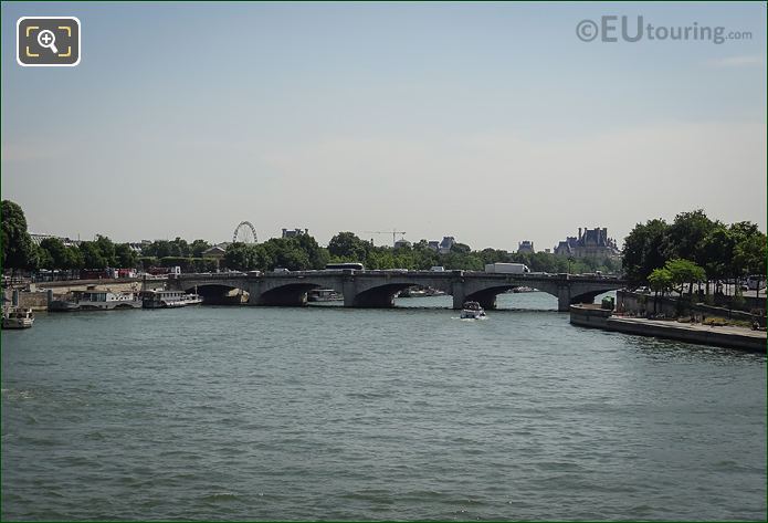 River Seine Pont de la Concorde 7th Arrondissement