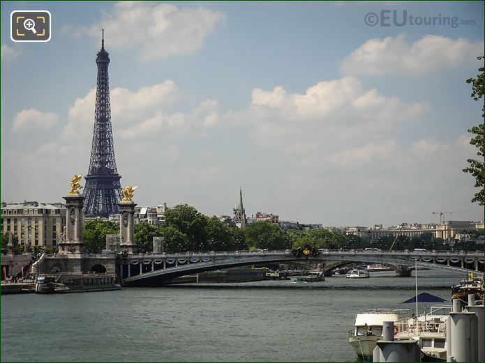 River Seine and Pont Alexandre III