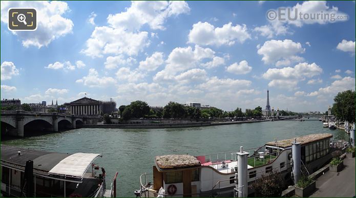 River Seine National Assembly and Pont Alexandre III