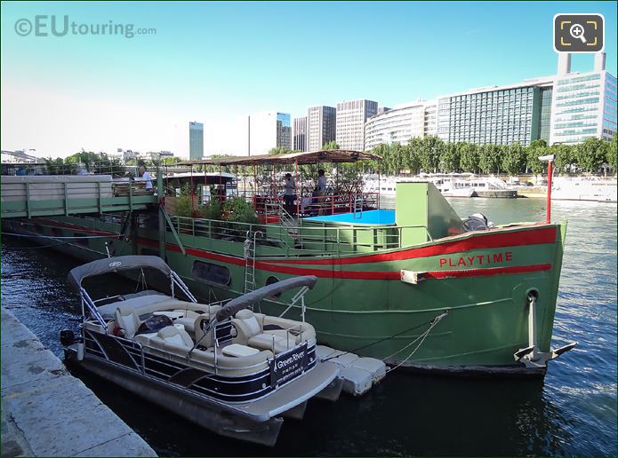 Playtime boat River Seine Paris