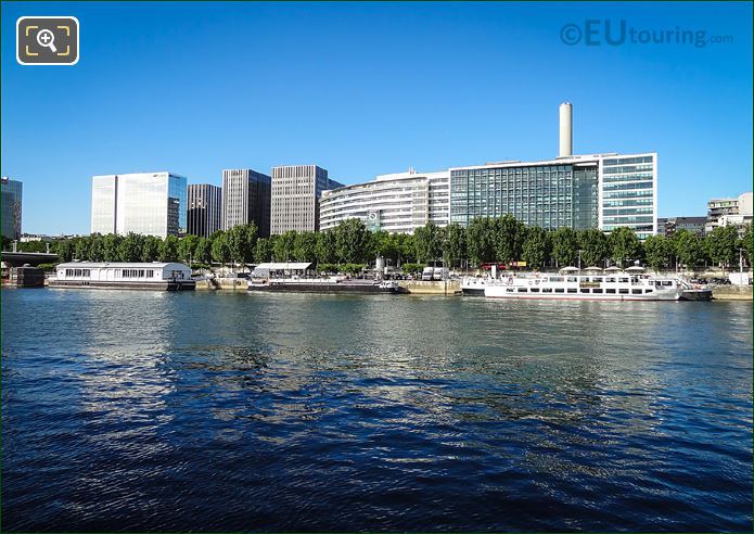 River Seine and Maison de la RATP