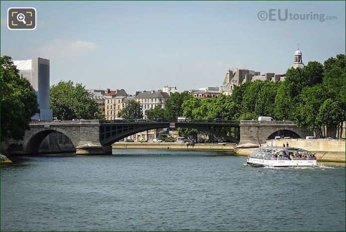 River Seine and Pont Sully Paris