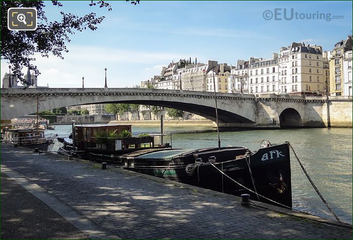 River Seine and Ark barge
