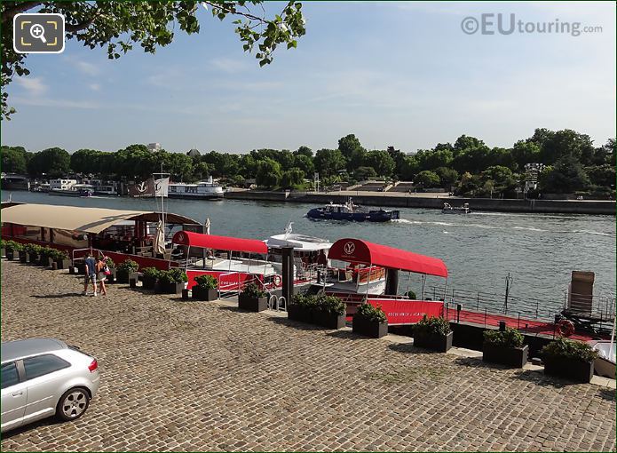 River Seine and Port Henri IV