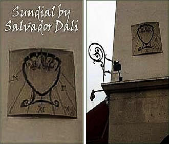 Salvador Dali Sundial