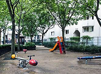 Playground at Square Marcel Mouloudji