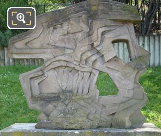 Erwin Patkai sculpture named Concrete Weapons