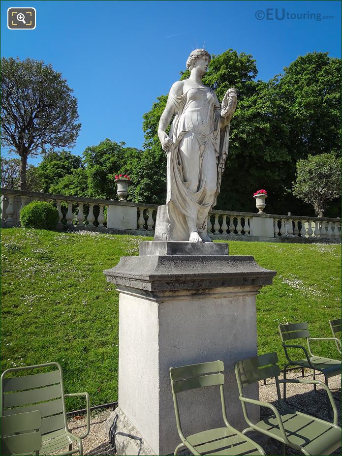 Jardin du Luxembourg antique sculpture Flora