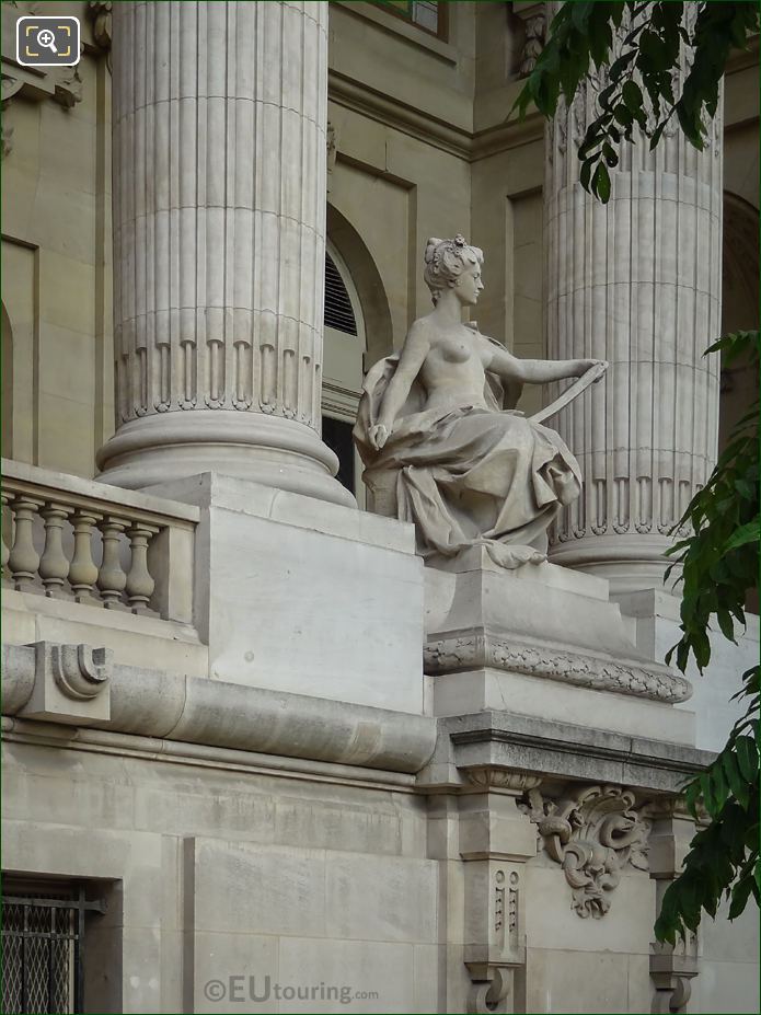 Grand Palais allegorical statue Contemporary Art