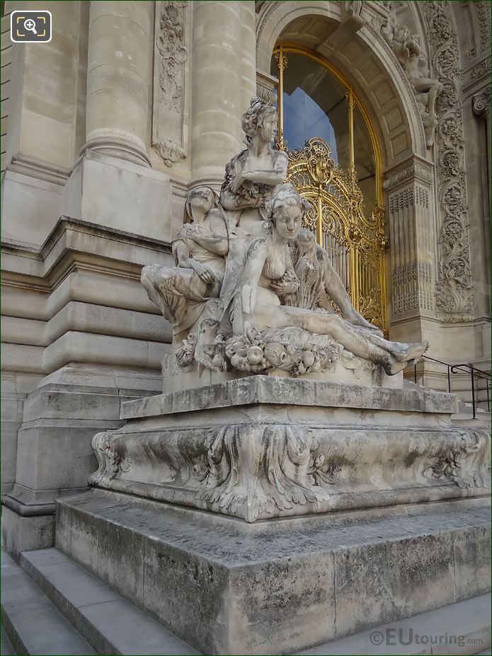 Les Quatre Saisons statue group Petit Palais