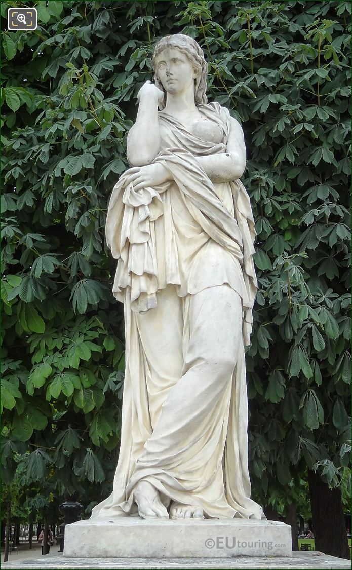 Marble Veturie statue by sculptor Pierre II Legros