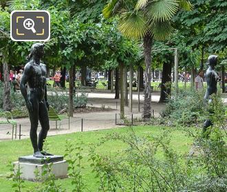 The Apollo statue in Jardin des Tuileries