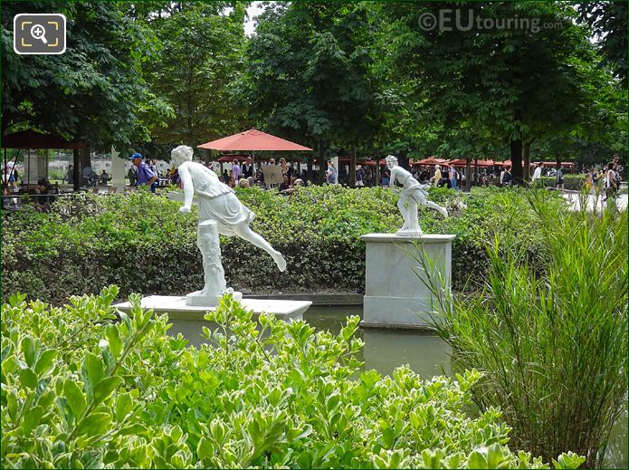 Atalante statue Tuileries Gardens