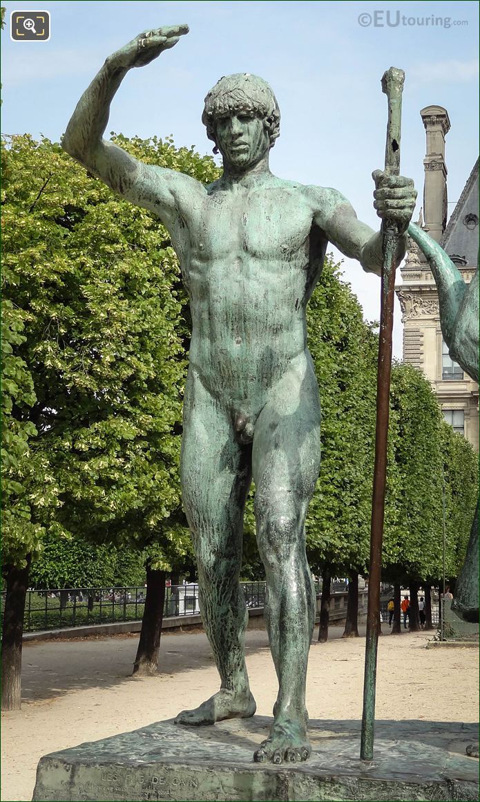 Jabal statue from Les Fils de Cain statue group