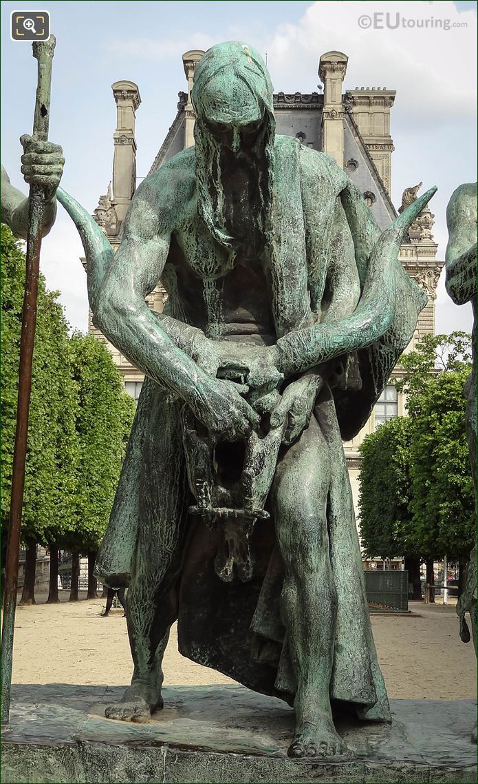 Jubal statue from Les Fils de Cain group