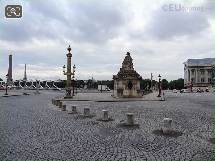 Place de la Concorde, Lille statue by Jacques Ignace Hittorff