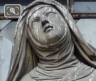 Nun Saint Therese statue by Jean-Jacques Feuchere