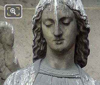 Saint Gabriel statue by Antoine Laurent Danton