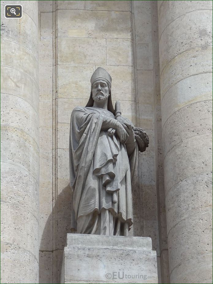 Saint Honore statue, Eglise Saint-Roch, Paris