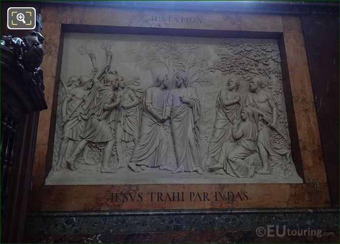 Jesus Trahi Par Judas, Chapelle Saint Vincent de Paul, Eglise Saint-Roch