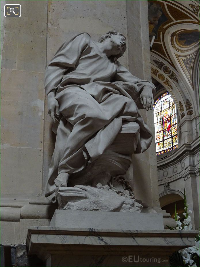 Jesus au Jardin des Oliviers statue, Eglise Saint-Roch, Paris