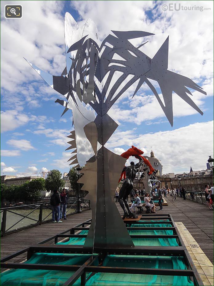 Contemporary art sculpture Arbre V Pont des Arts