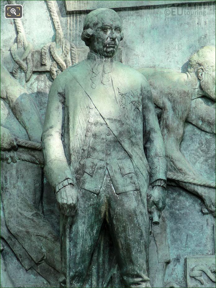Admiral Francois Joseph Paul Grasse statue by Paul Landowski