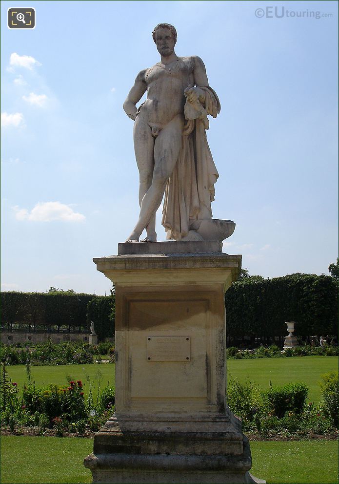 Tuileries Gardens and Cincinnatus statue