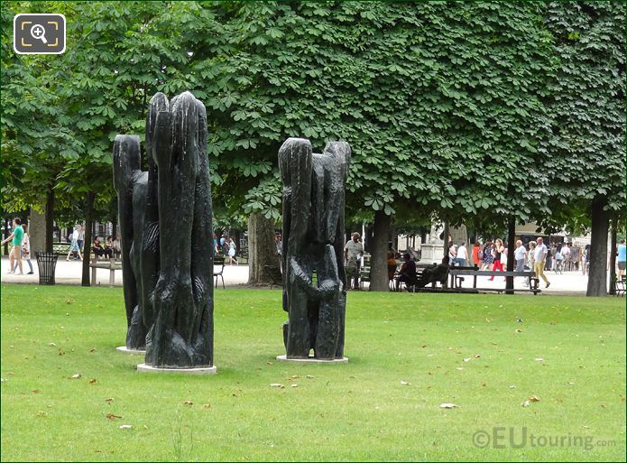Personnage III statues Jardin des Tuileries