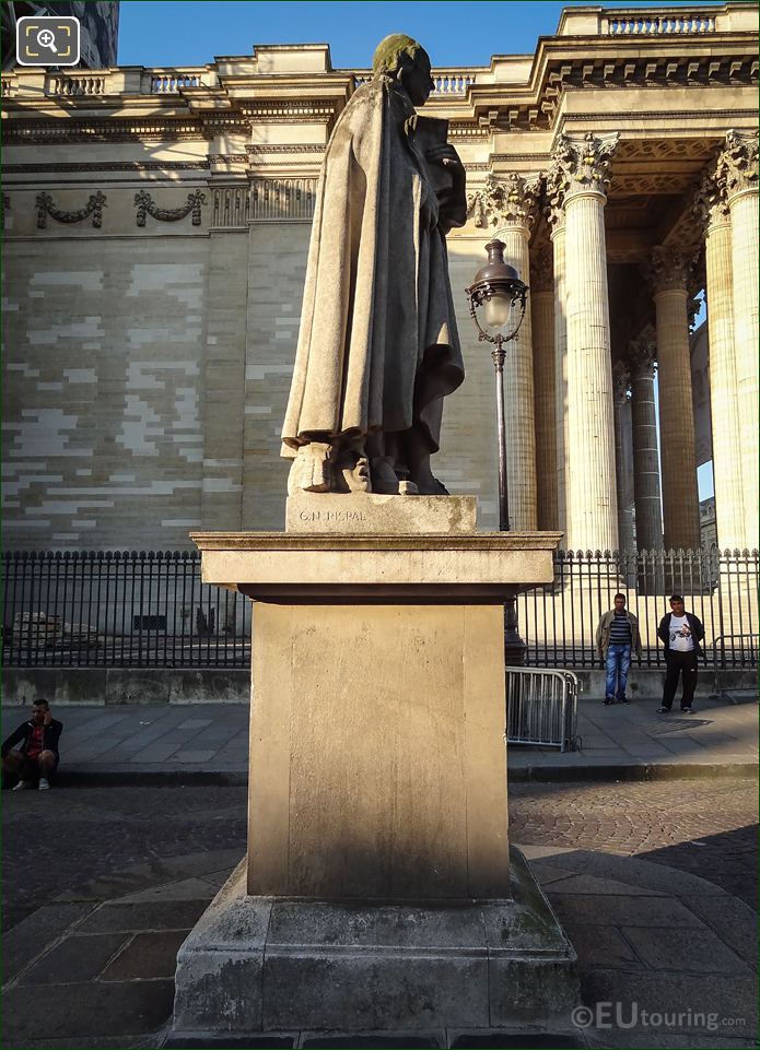Paris statue of French playwright Pierre Corneille