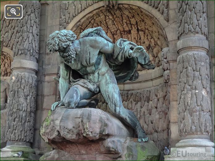 Polyphemus statue at Luxembourg Gardens