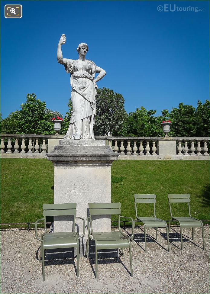 Junon, Reine du Ciel statue at Jardin du Luxembourg