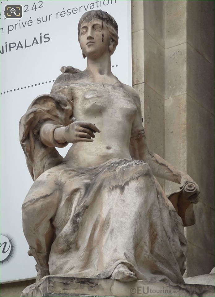 l'Art Decoratif statue by Emile Rene Lafont