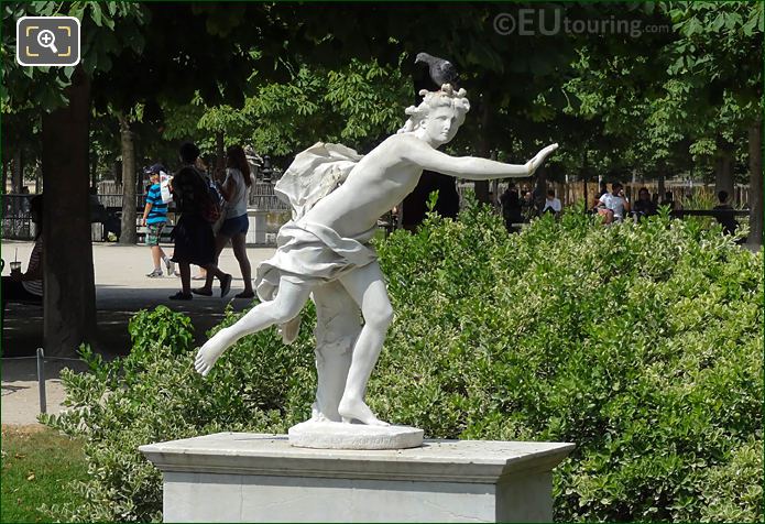 Apollo statue by sculptor Nicolas Coustou