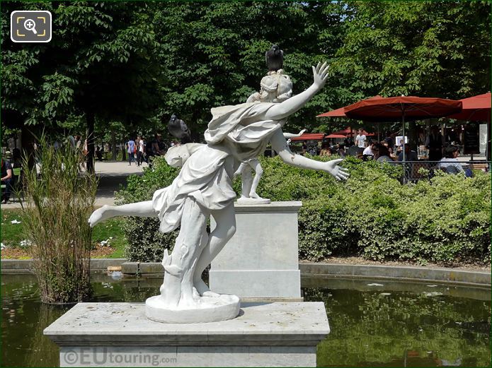 Tuileries Gardens Daphne statue