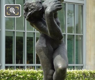 The bronze Meditation Avec Bras statue by Auguste Rodin