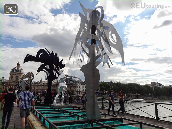 Pont des Arts 2016 sculpture Arbre by D Hourde