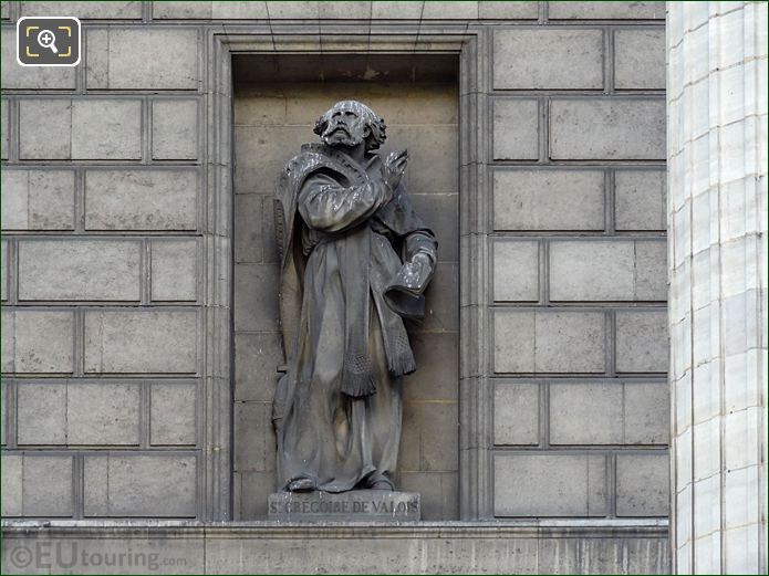 Saint Gregoire statue, Eglise de la Madeleine, Paris
