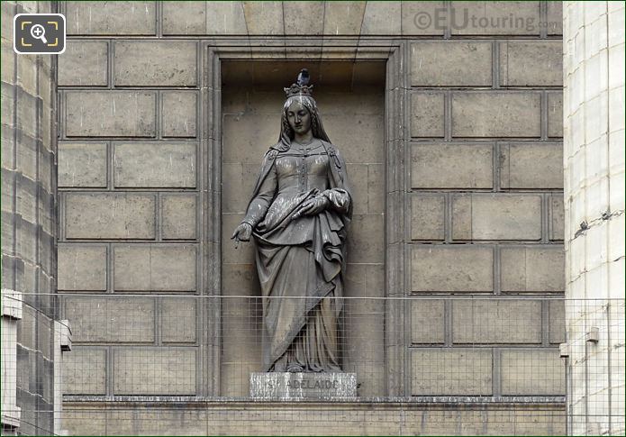 Sainte Adelaide statue, Eglise de la Madeleine, Paris