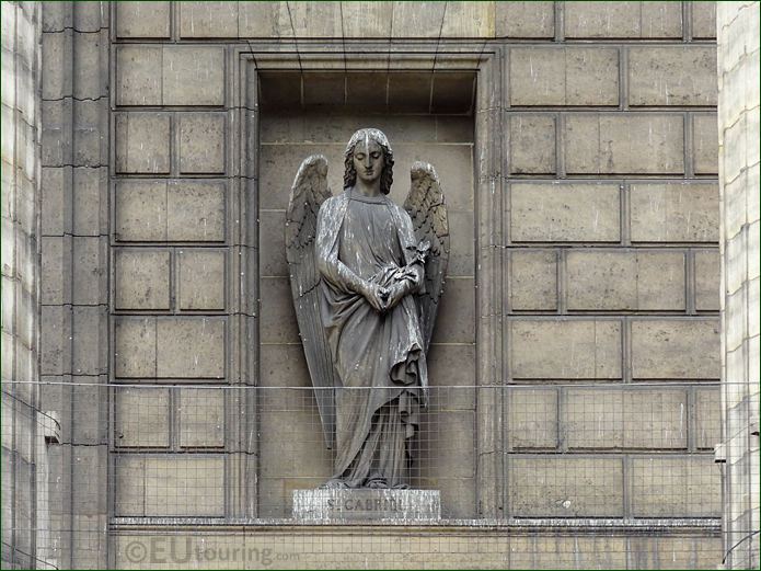 Saint Gabriel statue, Eglise de la Madeleine, Paris