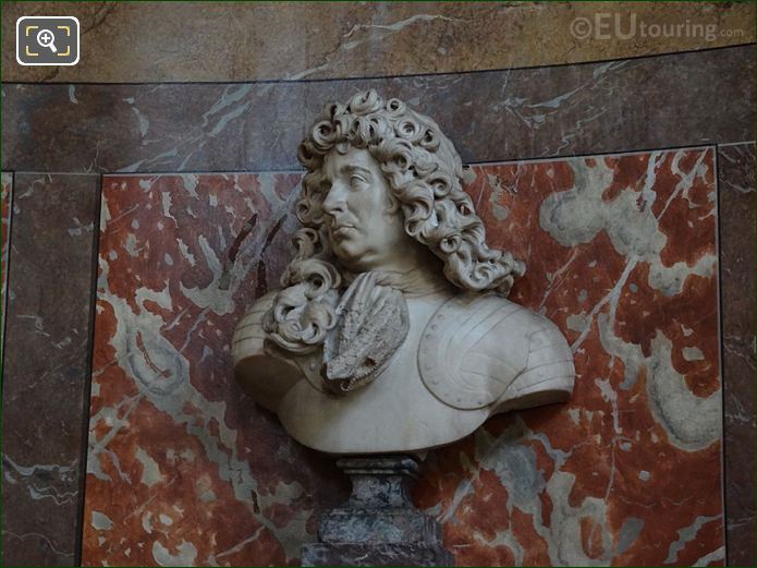 Francois de Crequy bust by French sculptor Antoine Coysevox