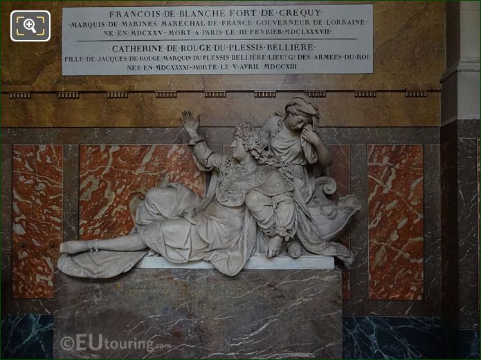 Charles, Duc de Crequy Monument, Chapelle Saint-Etienne, Eglise Saint-Roch